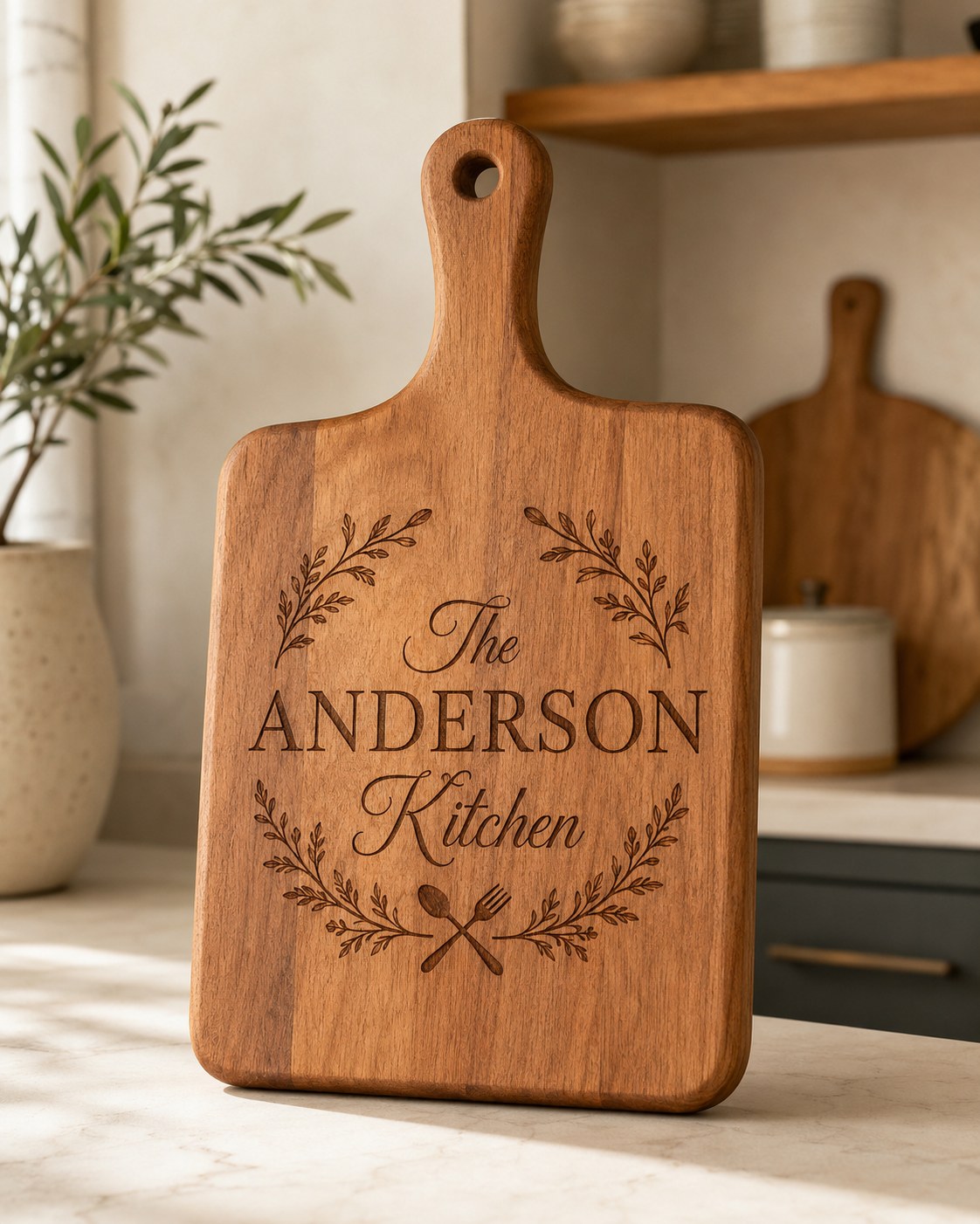 Custom Laser Engraving on Your Cutting Board